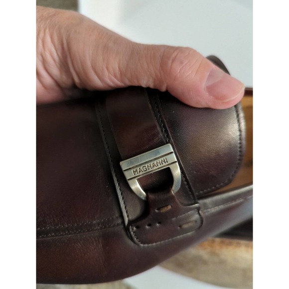 Magnanni Men\'s Horsebit Loafers Shoes Size 10 M Leather Brown main image 4